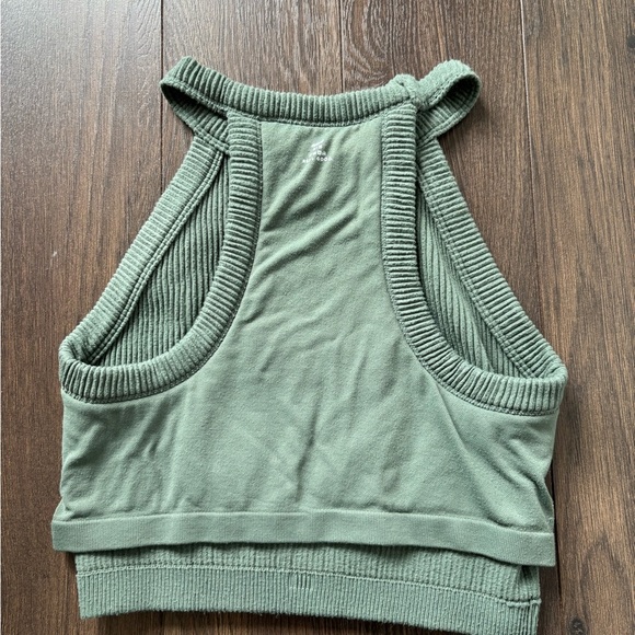 AERIE Cropped Ribbed Tank Top - Picture 7 of 9